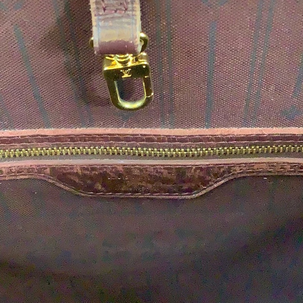 GUC Louis Vuitton Brown Monogram Minilin Neverfull Tote - Picture 6 of 7
